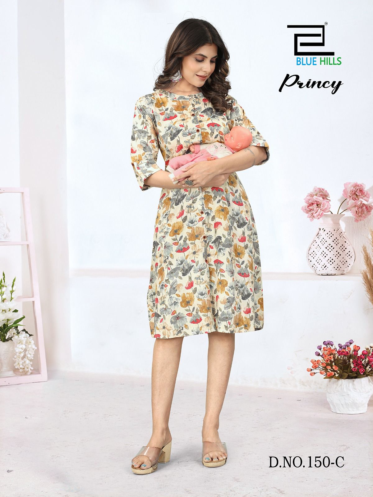 Princy By Blue Hills Printed Kurti Catalog